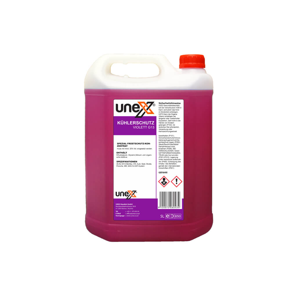 Kühlerschutz Violett G13 Konzentrat 5 Liter