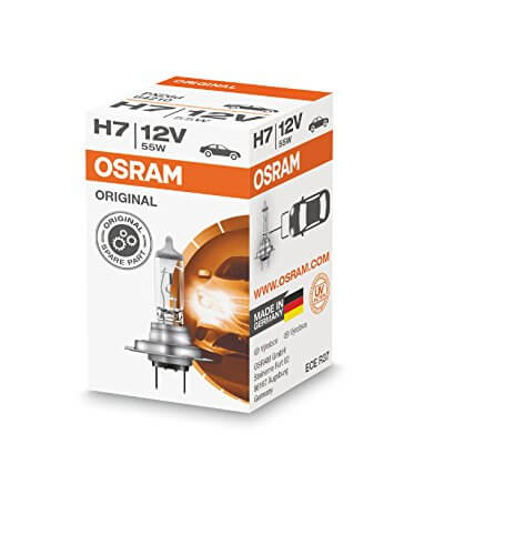 Osram original H7, Halogen Scheinwerferlampe 