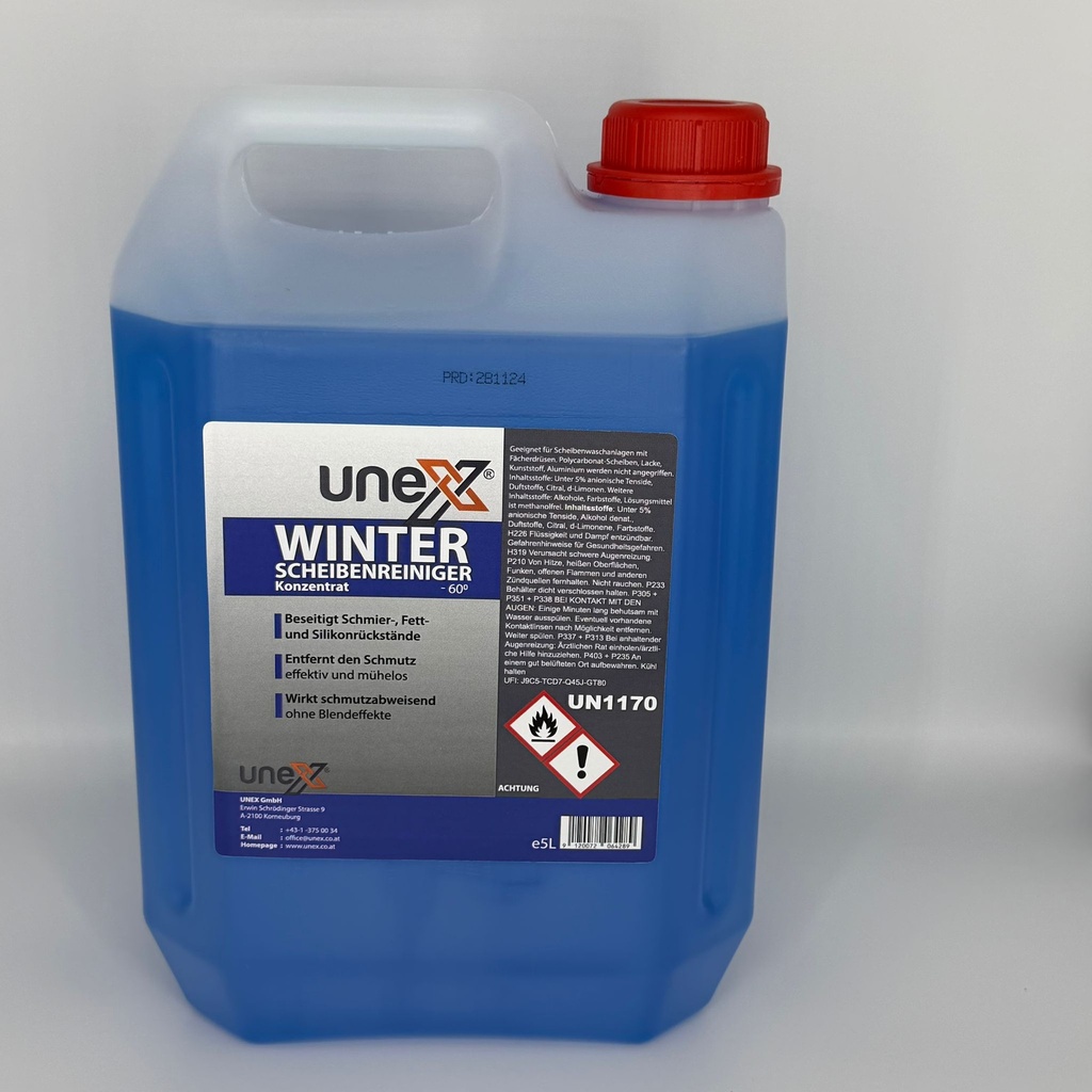 Winterscheibenreiniger -60°C Konzentrat 5 Liter