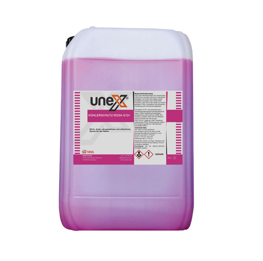 [UNEX11346.2] Kühlerschutz rosa G12+ Fertiggemisch 20 Liter