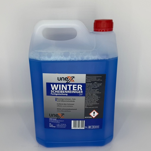 [UNEX11844.4] Winterscheibenreiniger -20°C 5 Liter