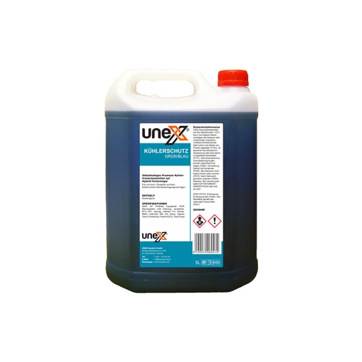 [UNEX10011] Kühlerschutz grün/blau Konzentrat 5 Liter