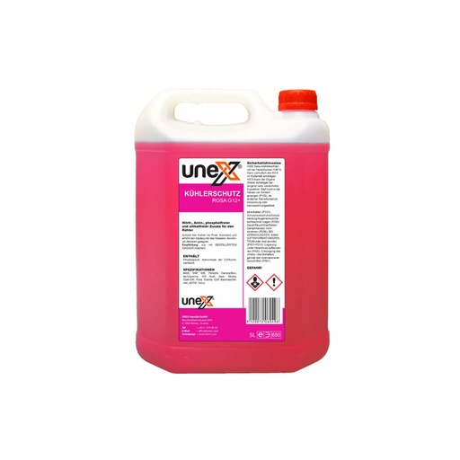 [UNEX11346.1] Kühlerschutz rosa G12+ Fertiggemisch 5 Liter